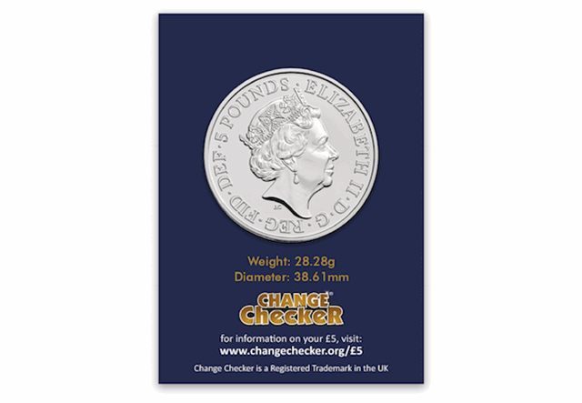 Lion-of-England-5-Pound-Coin-BU-Pack-Back