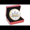 Canada 2018 Maple Leaf 30th Gold Plated 2oz Silver Case