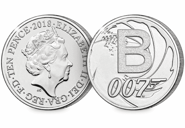 UK 'B' Uncirculated 10p Obverse and Reverse