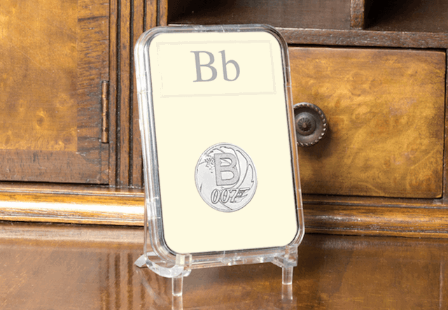UK 'B' Uncirculated 10p on Desk