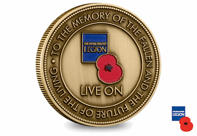 2018 Live On Commemorative Medals Obverse