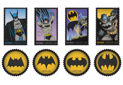 Batman Capsule Box Usa Stamps Product Page All Stamps