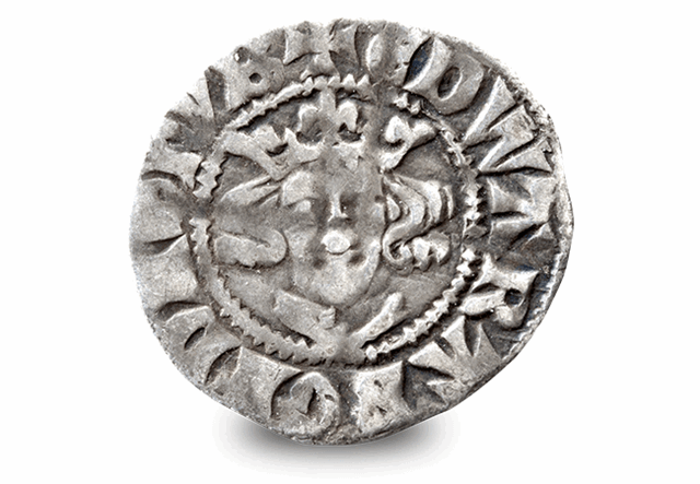 Edward I Silver Penny obverse