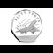 Concorde 50th 2019 Guernsey Silver Proof 50p Coin Reverse