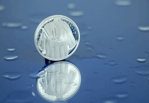 2018 UK 'M' Silver Proof 10p Reverse