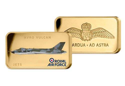 Avro Vulcan Gold-Plated Ingot both sides.png