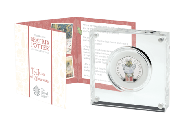 NEW1 The Tailour of Gloucester 2018 UK 50p Silver Proof Coin in packaging - UK18TGSP.png
