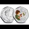 2020 Peter Pan & Tinker Bell 50p Notecard Pair Fairies Obverse and Reverse