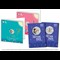 2020 Peter Pan & Tinker Bell 50p Notecard Pair in the background with reverses in display cards in the forefront
