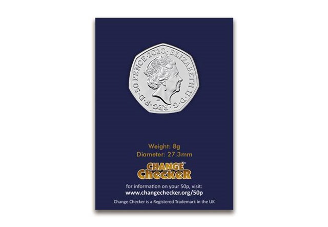 Diversity 50p in Change Checker packaging obverse
