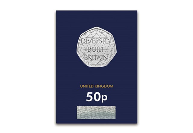Diversity 50p in Change Checker packaging reverse