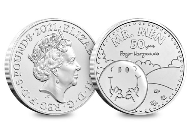 2021 UK Mr. Happy CERTIFIED BU £5 both sides
