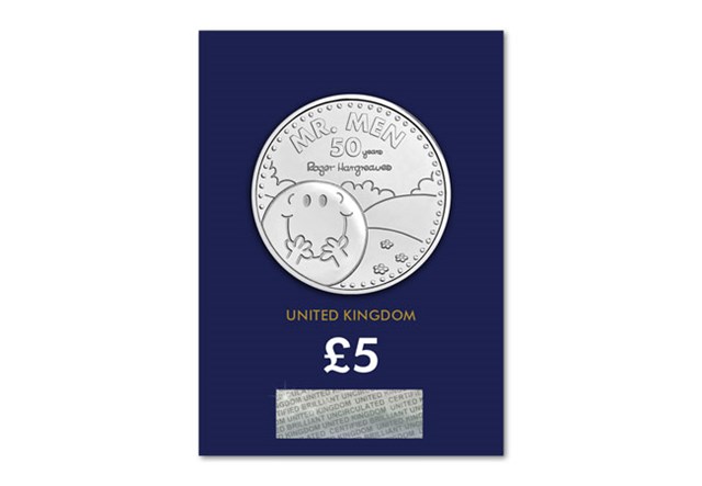 2021 UK Mr. Happy CERTIFIED BU £5 reverse in Change Checker packaging