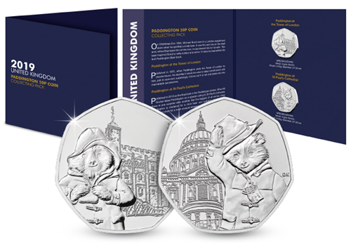 2019 UK Paddington Bear Complete Collecting Pack