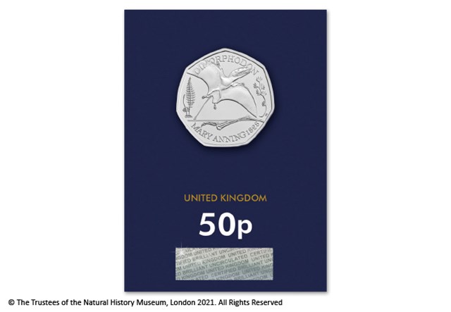 2021 Dimorphodon BU 50p Reverse in Change Checker Pack