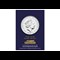 2021 UK Queen's Beasts CERTIFIED BU £5 obverse in Change Checker packaging