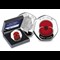 2021 RBL Centenary Silver 50p in display box beside both sides of coin