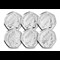 QEII 95th Birthday BU 50p Set Obverse and Reverses