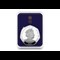 QEII 95th Birthday Double Diameter 1oz 50p Obverse in Capsule