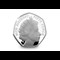 QEII 95th Birthday Double Diameter 1oz 50p Reverse