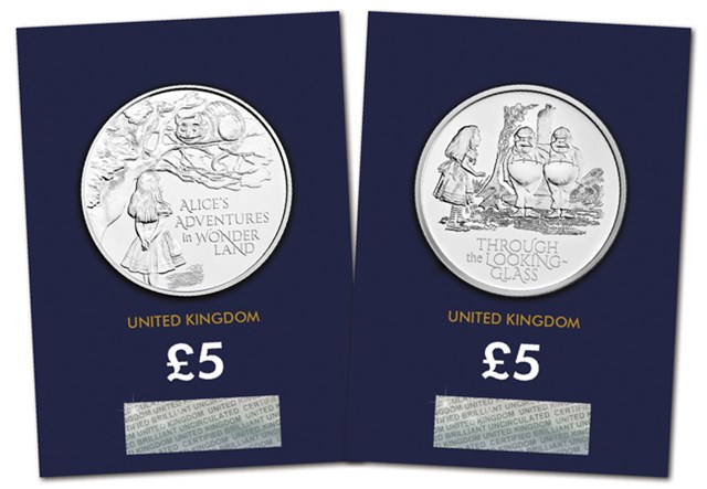 Wonderland CERTIFIED BU £5 Pair Reverses in Change Checker Pack