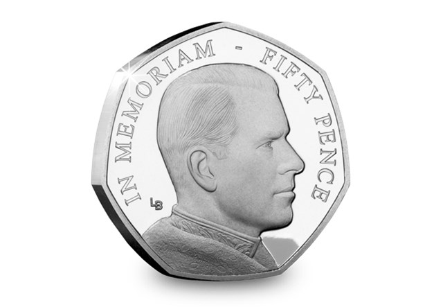 The Prince Philip Silver Proof Portrait 50p Pair 1950s Reverse.jpg