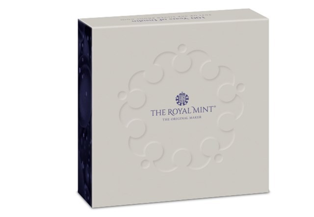 UK 2021 Insulin Silver Proof 50p Packaging