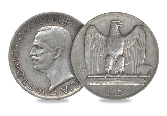 WWII Silver Collection Italy Obverse and Reverse