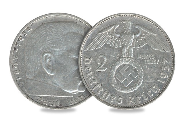 WWII Silver Collection Germany Obverse and Reverse