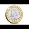National War Memorial 2021 Isle of Man Poppy BU £2 Coin Reverse