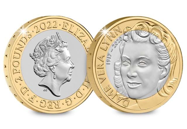 Dame Vera Lynn £2 Obverse and Reverse