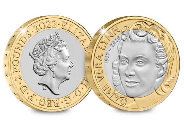 Dame Vera Lynn £2 Obverse and Reverse