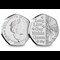 Long Live Our Noble Queen 50p Obverse and Reverse