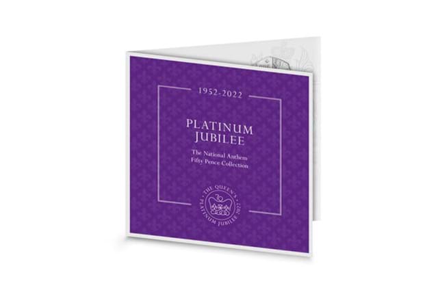 The National Anthem Fifty Pence Collection Front of Pack