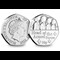 Head of the Armed Forces 50p Obverse and Reverse