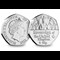 Sovereign of the United Kingdom 50p Obverse and Reverse