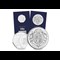 2022 Platinum Jubilee BU 50p & £5 Pair Both Reverses in Change Checker Card with Coins