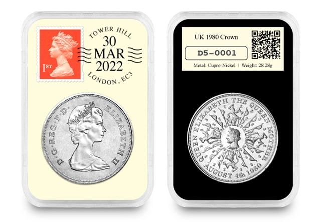 The Queen Mother Elizabeth DateStamp™ Issue 1980 Crown