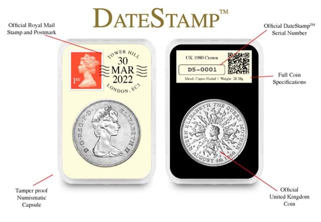 The Queen Mother Elizabeth DateStamp™ diagram