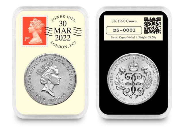The Queen Mother Elizabeth DateStamp™ 1990 Crown