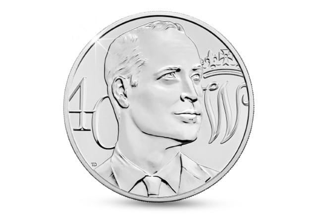 2022 UK Prince William £5 Coin reverse