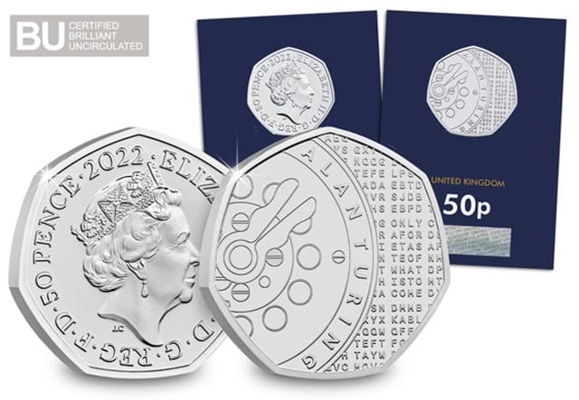 763X obv/rev with enlarged coin and logo CBU card