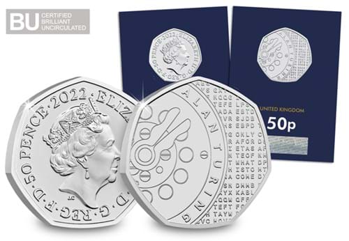 763X obv/rev with enlarged coin and logo CBU card
