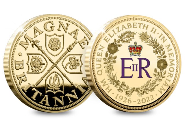 DN 2022 QEII In Memoriam Gold Silver Medals Product Images 1