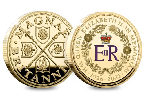 DN 2022 QEII In Memoriam Gold Silver Medals Product Images 1