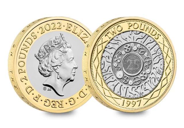 25 Years Of The £2 Anniversary Edition BU Obverse Reverse