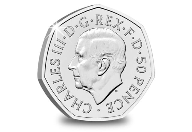 2022 QEII BU 50P Obverse