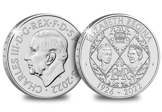 2022 QEII BU £5 Obverse Reverse