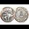 Stegosaurus Bi Metallic Coin Obverse Reverse