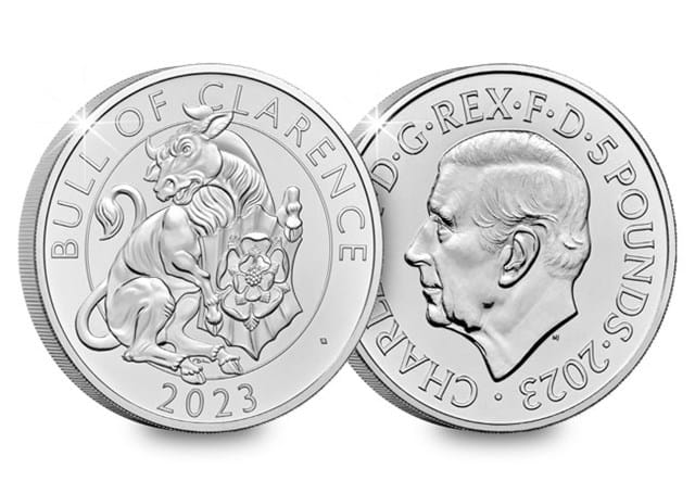 Bull of Clarence BU £5 Obverse Reverse